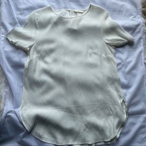 H&M Beige/Cream Blouse, size 8